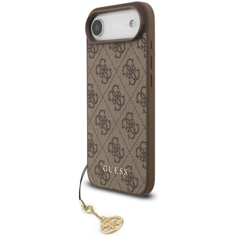 Guess 4G Charms Collection MagSafe do iPhone Air brązowy