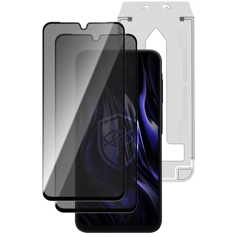 Szkło prywatyzujące 3MK Hardy Privzone 9H do Samsung Galaxy A16/A17 5G (2 szt.)