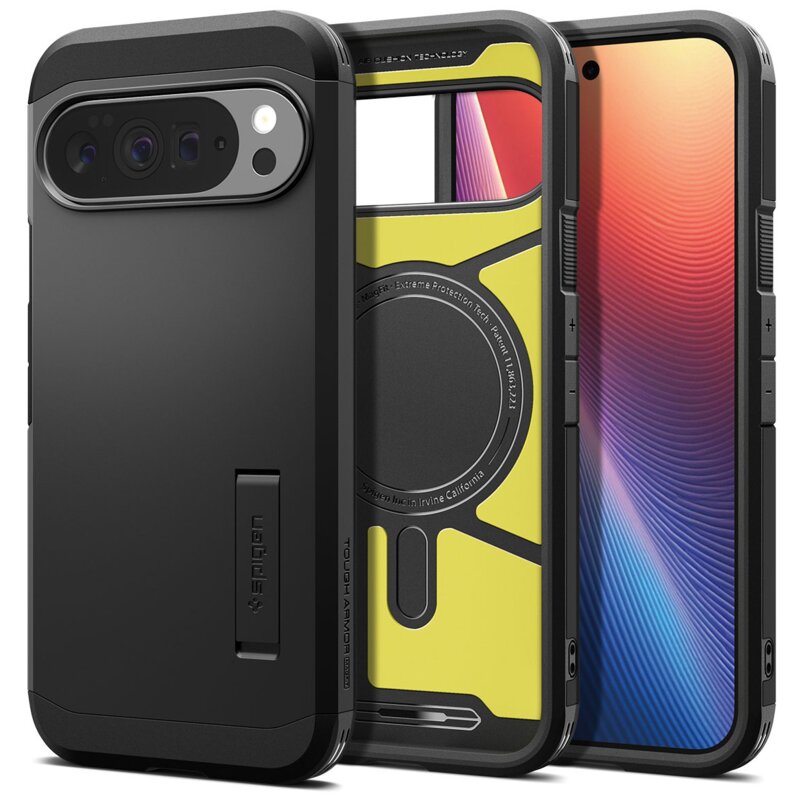 Etui SPIGEN Tough Armor Mag MagSafe do Google Pixel 10 Pro XL Czarny