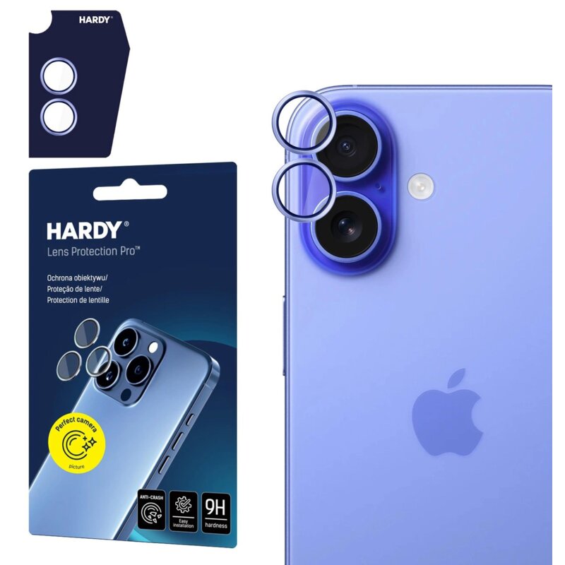3mk HARDY Lens Protection Pro Light Blue do iPhone 17