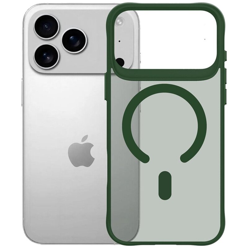 Etui 3MK Colorfull Guardx MagCase do Apple iPhone 17 Pro Max Ciemnozielony