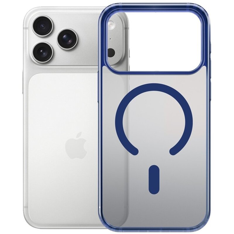 Etui 3MK Frosty Guardx MagCase do Apple iPhone 17 Pro Max Niebieski