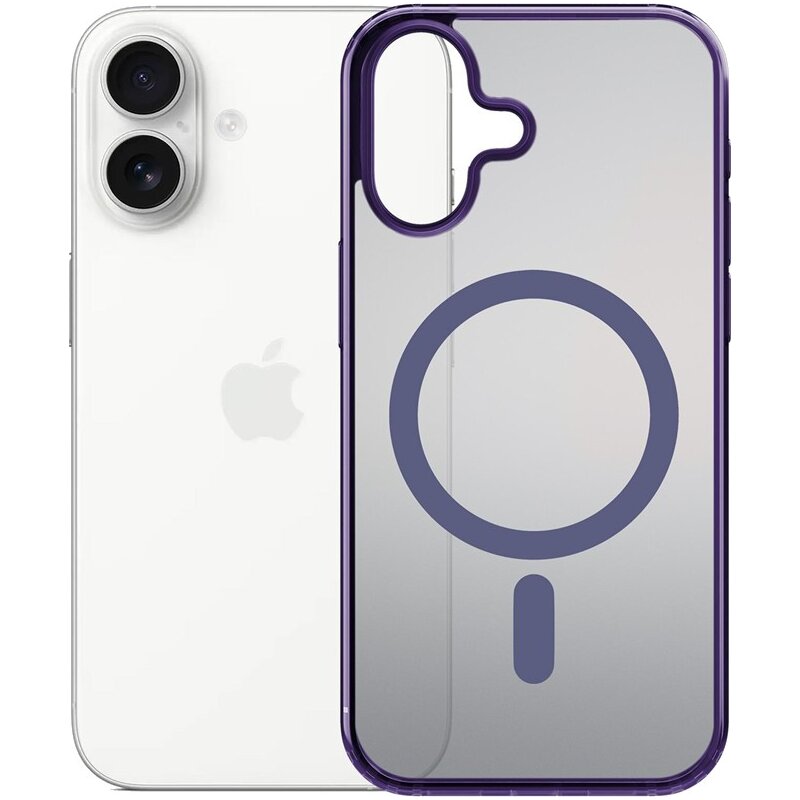 Etui 3MK Frosty Guardx MagCase do Apple iPhone 17 Fioletowy