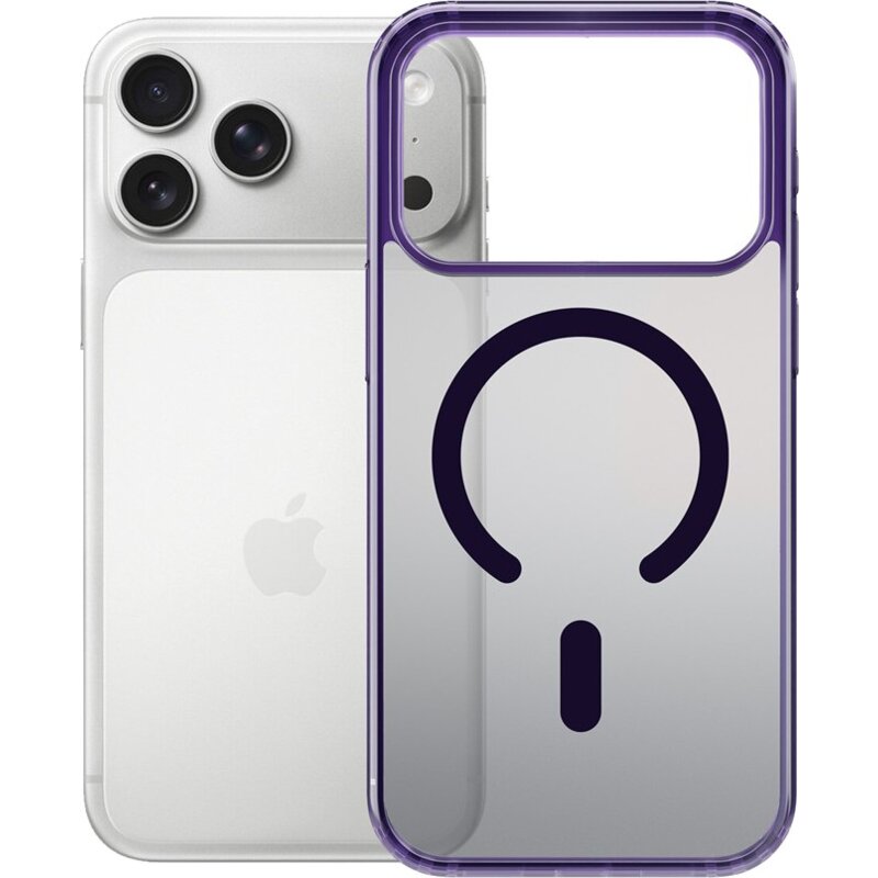 Etui 3MK Frosty Guardx MagCase do Apple iPhone 17 Pro Fioletowy