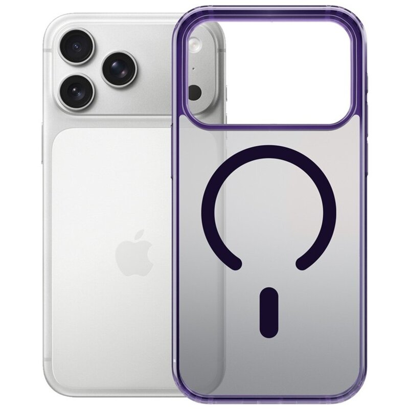 Etui 3MK Frosty Guardx MagCase do Apple iPhone 17 Pro Max Fioletowy