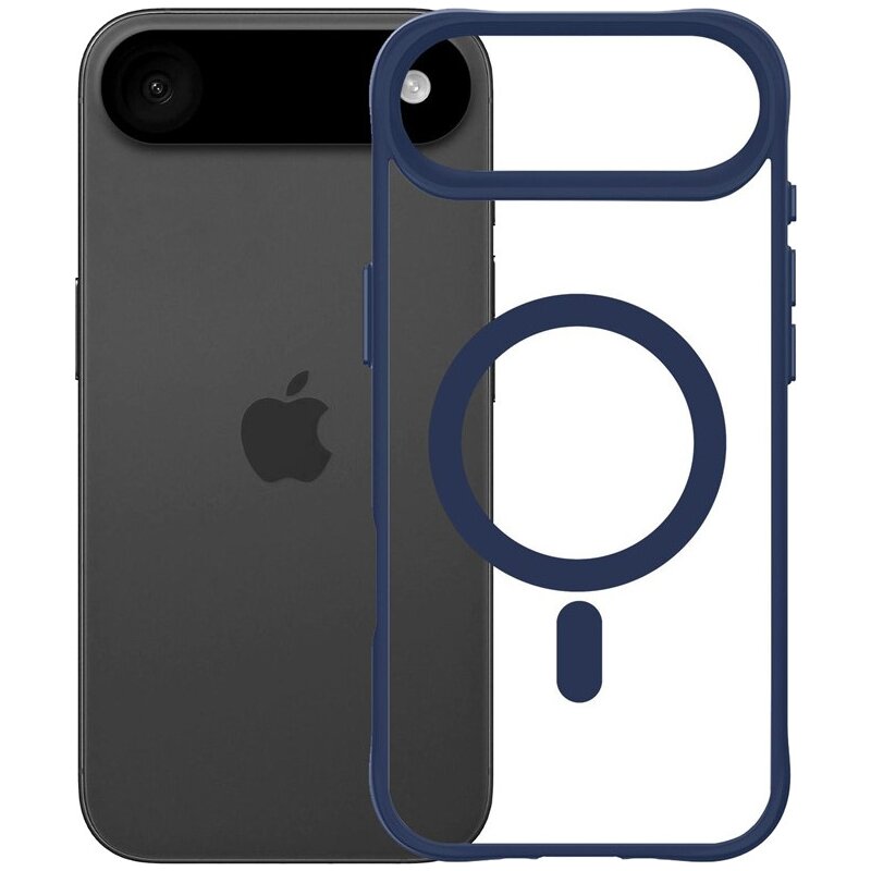 Etui 3MK Satin Guardx MagCase do Apple iPhone Air Przezroczysto-niebieski