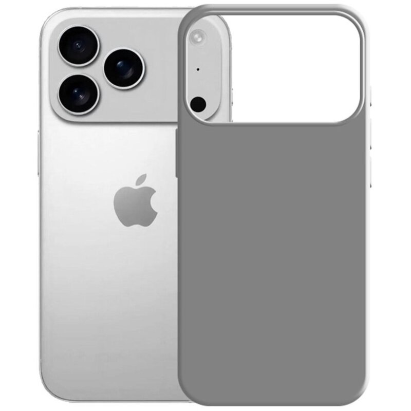 Etui 3MK Silicone Guardx do Apple iPhone 17 Pro Max Szary