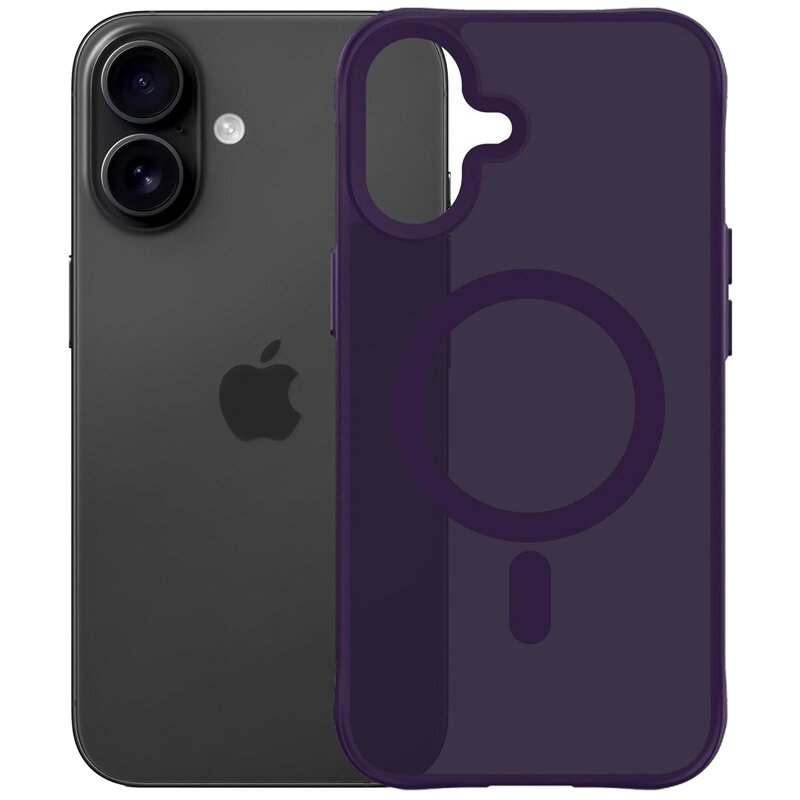 Etui 3MK Smoke Guardx MagCase do Apple iPhone 17 Fioletowy