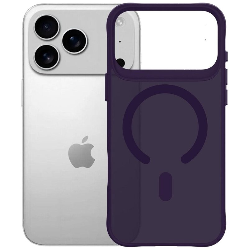 Etui 3MK Smoke Guardx MagCase do Apple iPhone 17 Pro Max Fioletowy