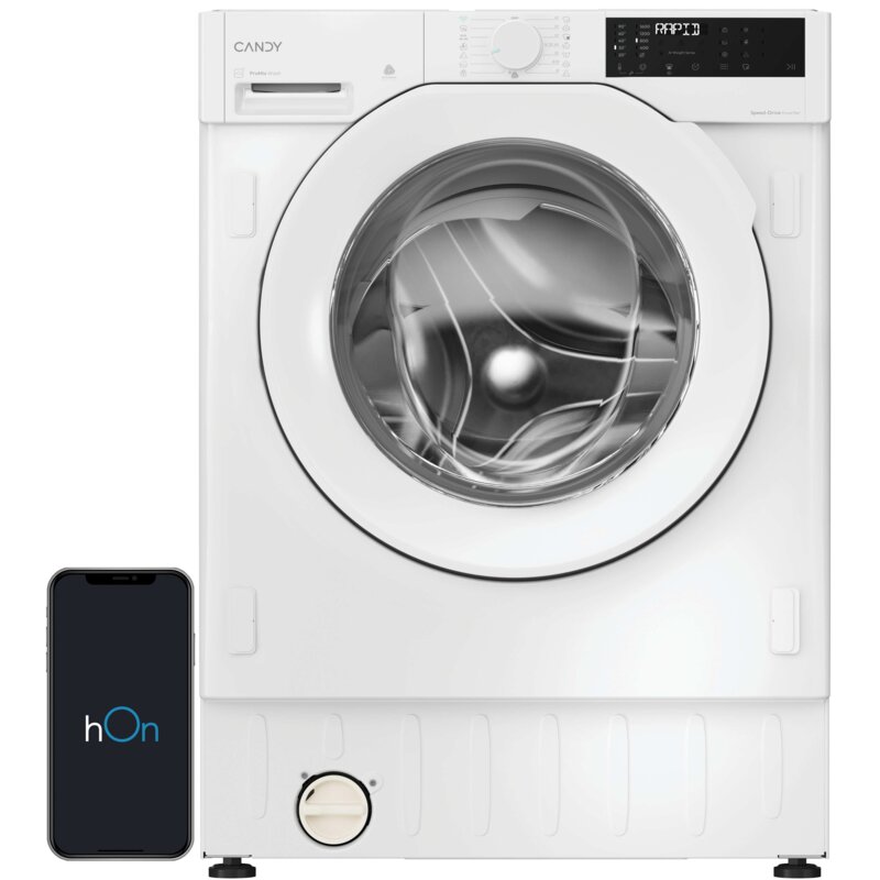 Pralko-suszarka CANDY ProWash&Dry 400 BC4S695M6D8-S 8+5kg 1600obr/min Zdalne starowanie Programy parowe