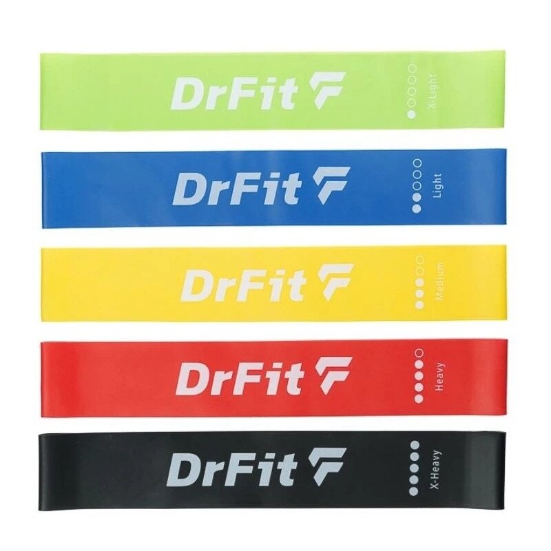 Zestaw gum do ćwiczeń DRFIT DF EB-L-003C