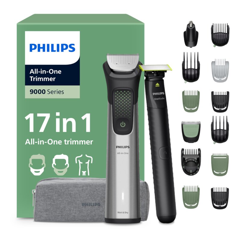 Philips Seria 9000 MG9535/15 12 nasadek 120min