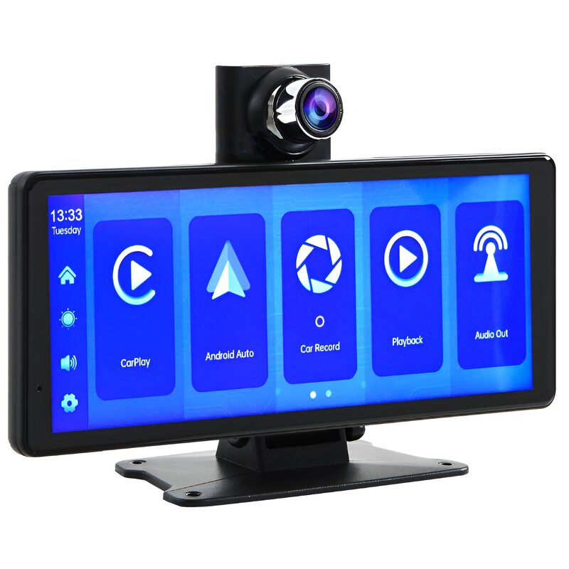 Samochodowy tablet XENSO X8 Bezprzewodowy CarPlay Android Auto + Kamera tył