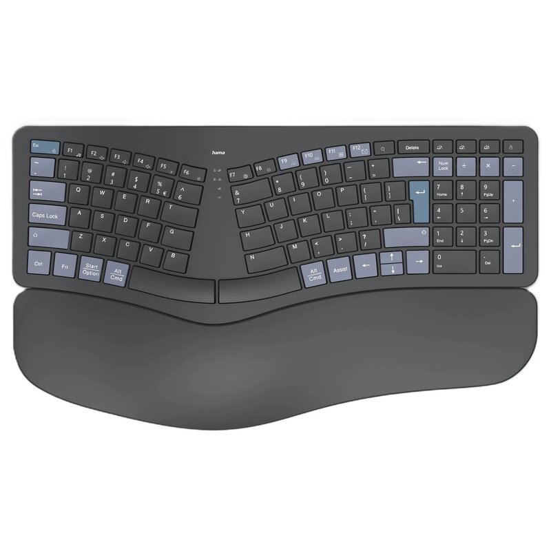 Klawiatura HAMA WK-900 Ergo Czarny