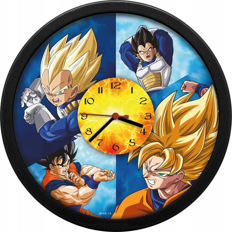 Zegar ścienny KIDS EUROSWAN DB00001 Dragon Ball 25 cm