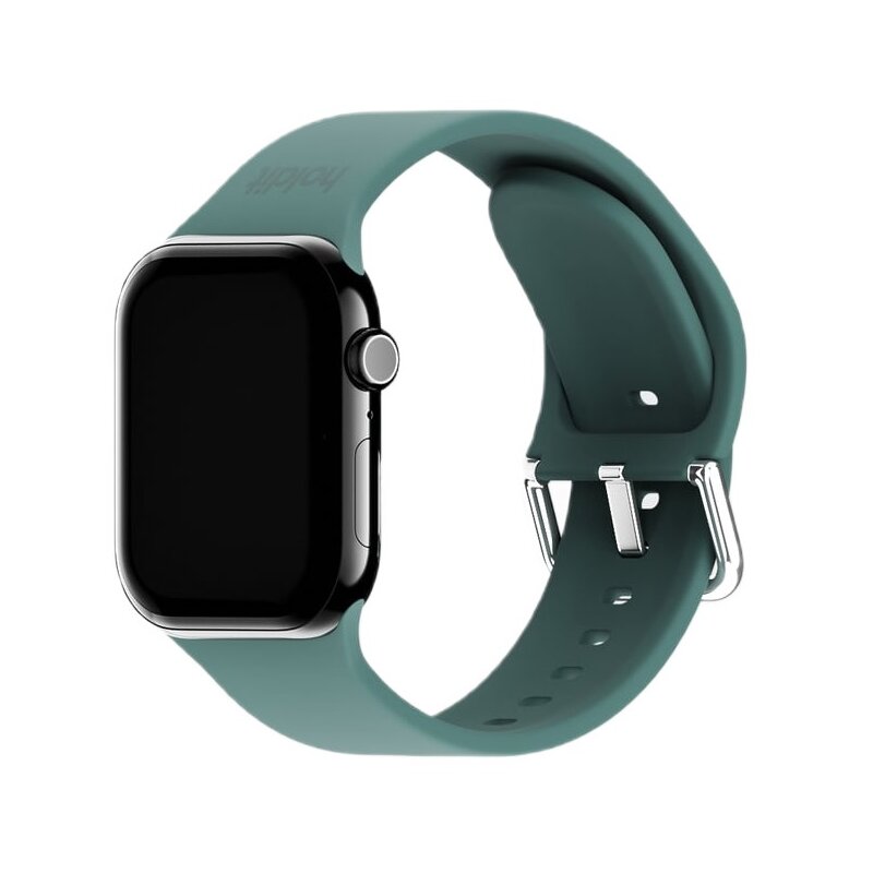 Pasek HOLDIT Silicone do Apple Watch do koperty 40/41/42 mm Zielony