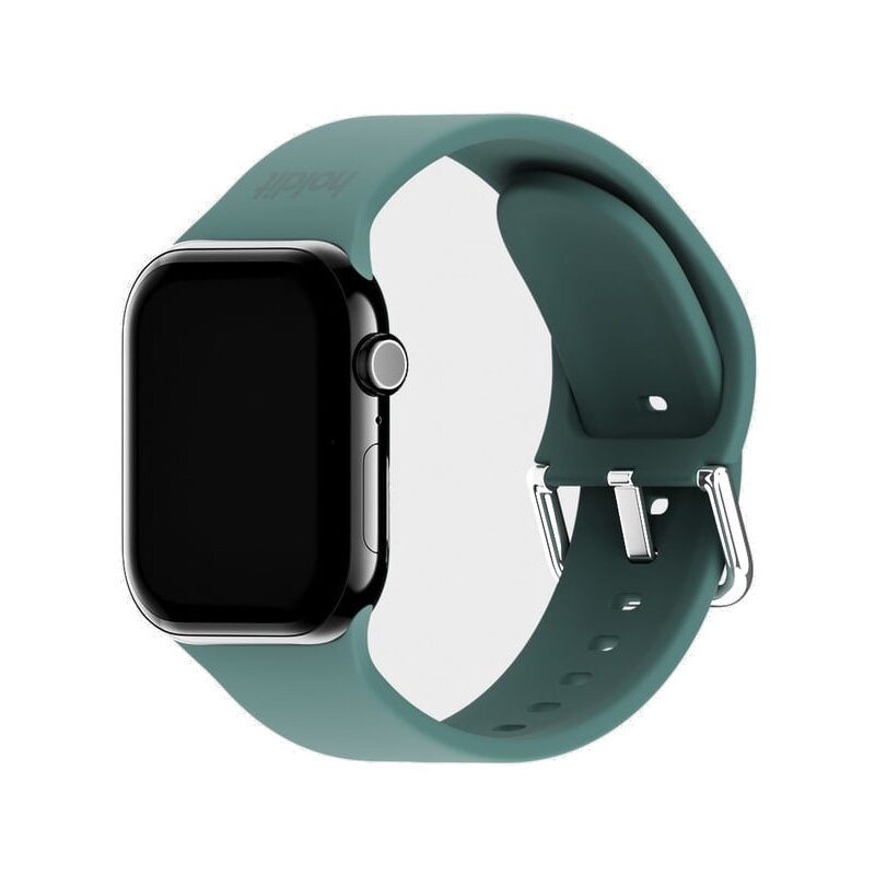 Pasek HOLDIT Silicone do Apple Watch do koperty 44/45/46/49 mm Zielony