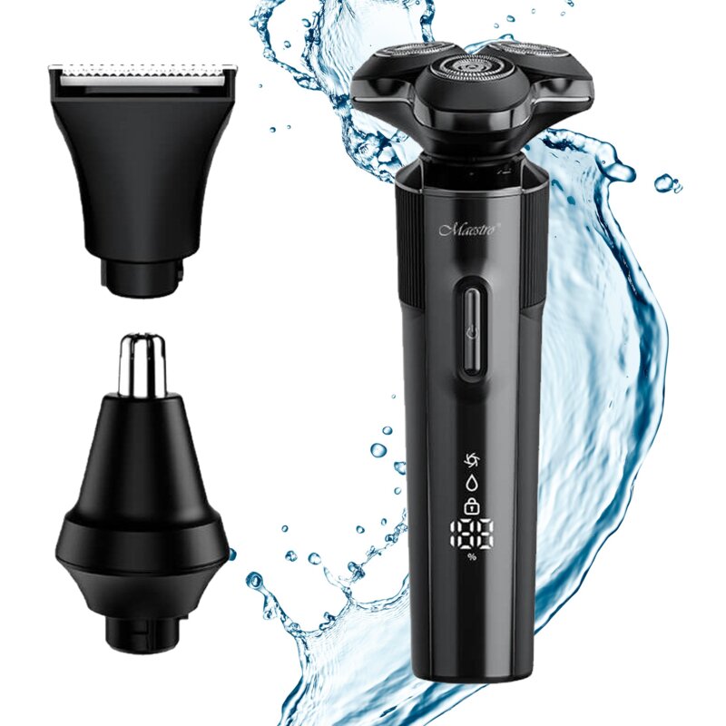 Golarka MAESTRO 3w1 MR-678 Na mokro i sucho