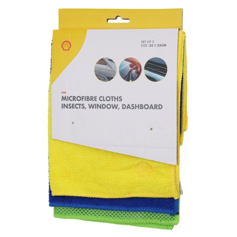 Ściereczka SHELL Z Microfibre 35 x 35 cm (3 sztuki)
