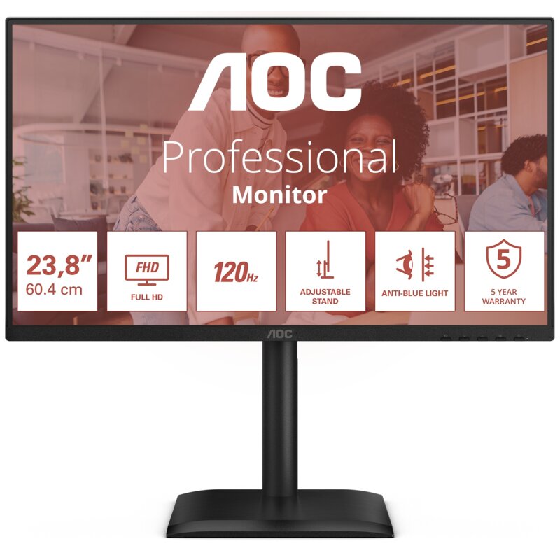 Monitor AOC 24E4CV 23.8