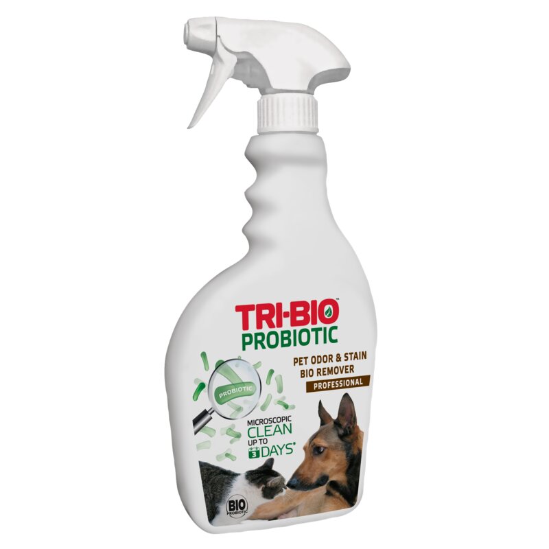 Spray usuwający nieprzyjemne zapachy i plamy TRI-BIO Pet 2w1 420 ml
