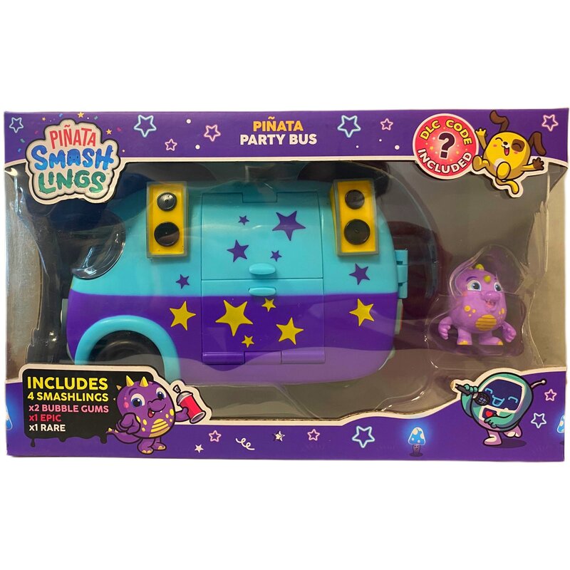 Zestaw figurek PMI Pinata SmashLings Party Bus autko (1 zestaw)