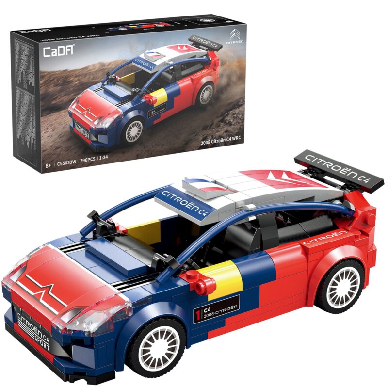 Klocki plastikowe CADA Citroen C4 WRC C55033W
