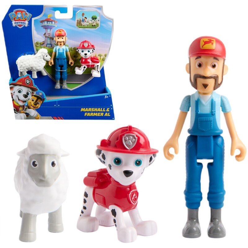 Zestaw figurek SPIN MASTER Psi Patrol Marshall Farmer Al i owca 6072983