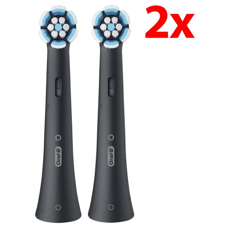 Oryginalna końcówka szczoteczki ORAL-B IO Gentle Care Czarny (2 szt.) (Delikatna pielęgnacja)