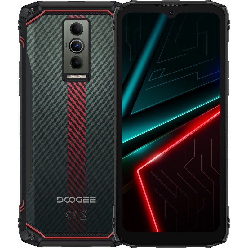 Smartfon DOOGEE Blade 10 Energy 4/128GB 6.56" 90Hz Czerwony