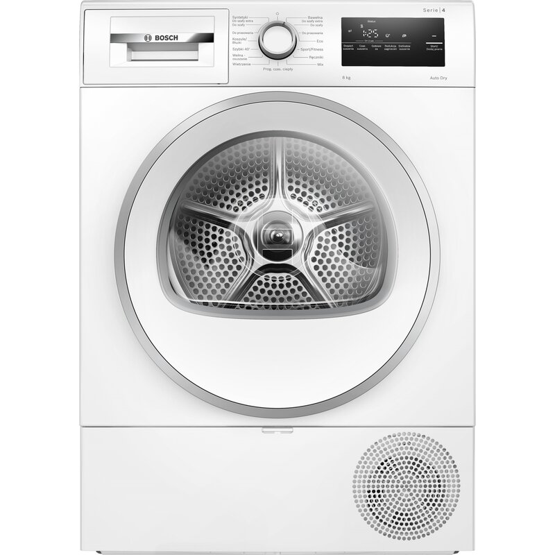 Suszarka BOSCH Serie 4 WTH85V9SPL z pompą ciepła