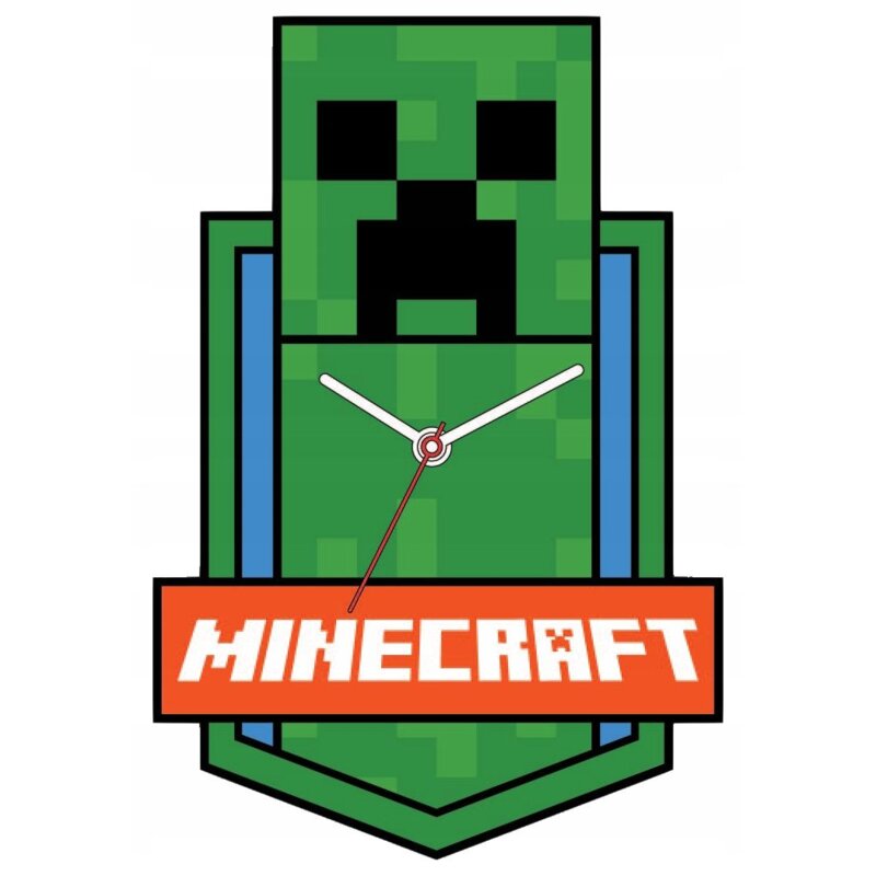 Zegar ścienny KIDS EUROSWAN MIN3023 Minecraft