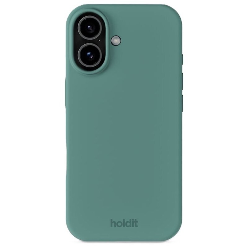 Holdit Silicone Case iPhone 17 Moss Green