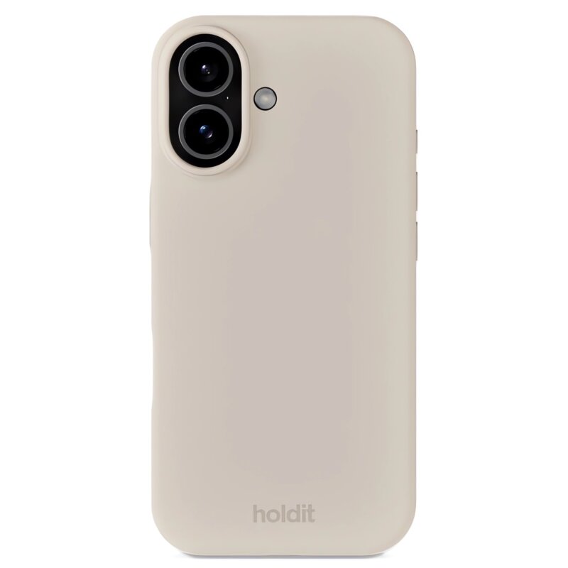 Etui HOLDIT Silicone Case do Apple iPhone 17 Jasnobeżowy