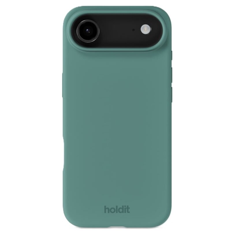 Holdit Silicone Case iPhone 17 Air Moss Green