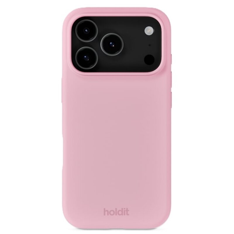 Holdit Silicone Case iPhone 18 Pro / 17 Pro Pink
