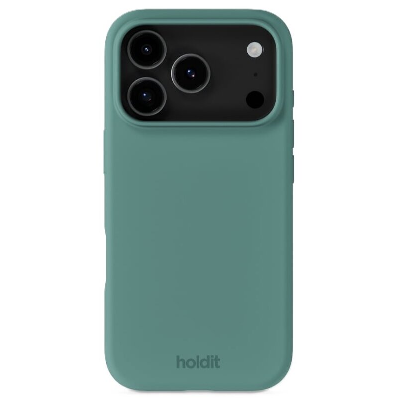 Holdit Silicone Case iPhone 17 Pro Max Moss Green