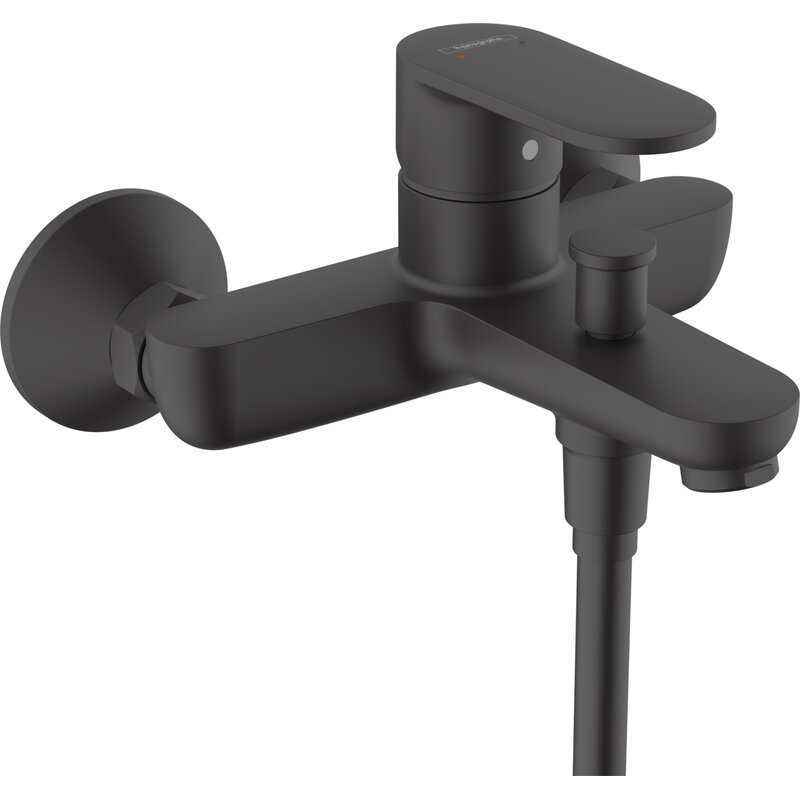 Bateria wannowa natynkowa HANSGROHE Vernis Blend 71440670 Czarny mat