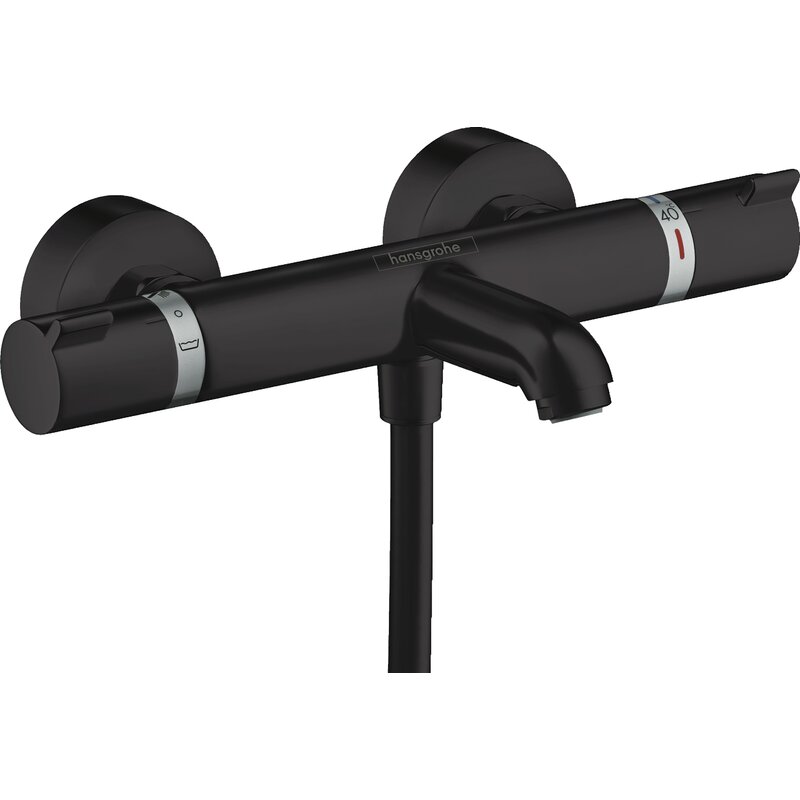 Bateria wannowa natynkowa HANSGROHE Ecostat Comfort 13114670 Czarny mat