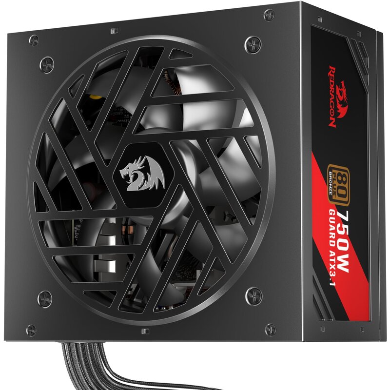 Redragon GUARD GC-GU03P 750W 80+ Bronze Czarny