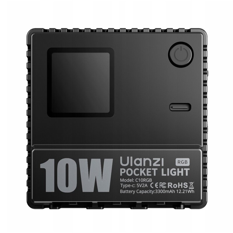 Lampa LED ULANZI C10RGB 10W 1800K-9000K
