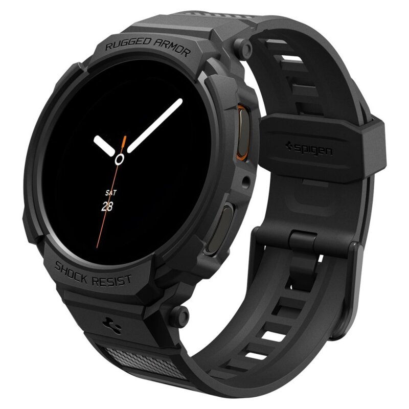 Pasek SPIGEN Rugged Armor Pro do Samsung Galaxy Watch 8 do koperty 40 mm Czarny
