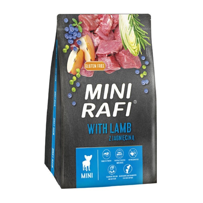 Karma dla psa RAFI Mini Jagnięcina 3 kg