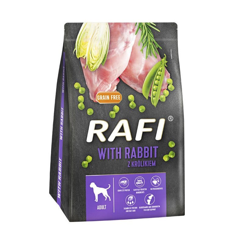 Karma dla psa RAFI z królikiem 3 kg