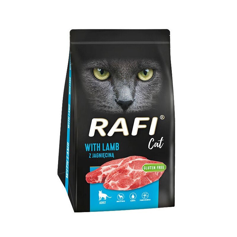 Karma dla kota RAFI Cat z Jagnięciną 1.5 kg