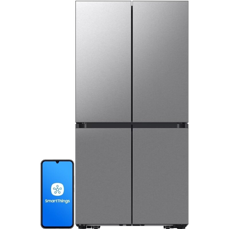 Samsung SBS do obudowy RM70F63NEREO Funkcje AI 185,3cm Zdalne sterowanie Stalowy