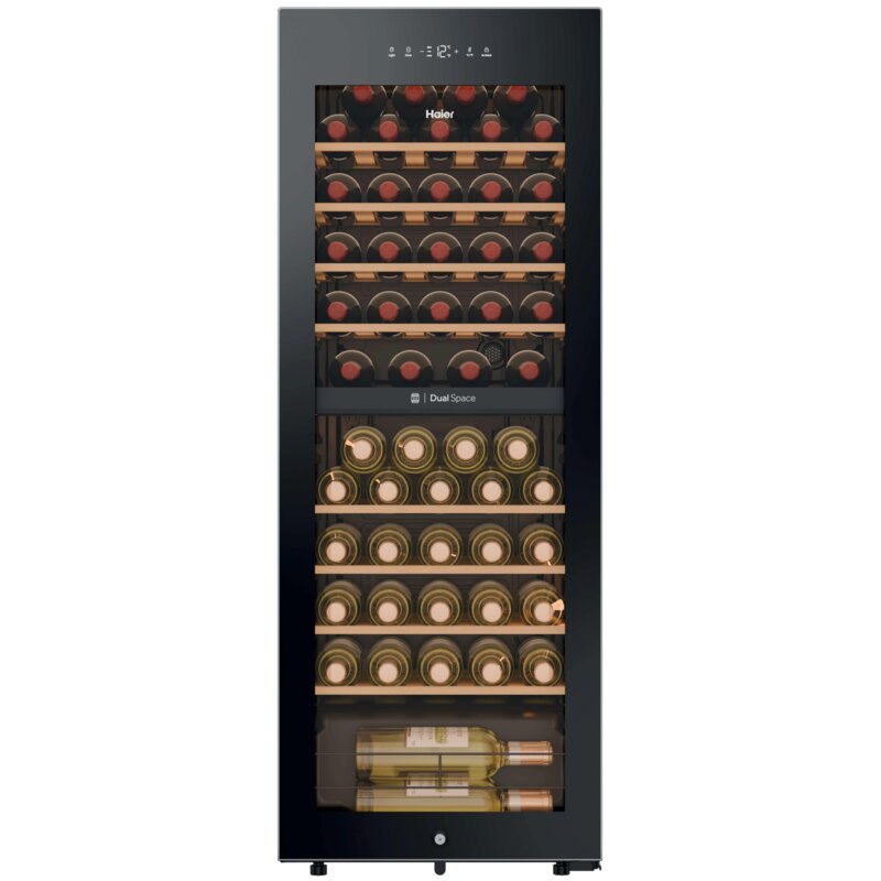 Winiarka HAIER Dwustrefowa HWS56GDG pojemność 56 butelek