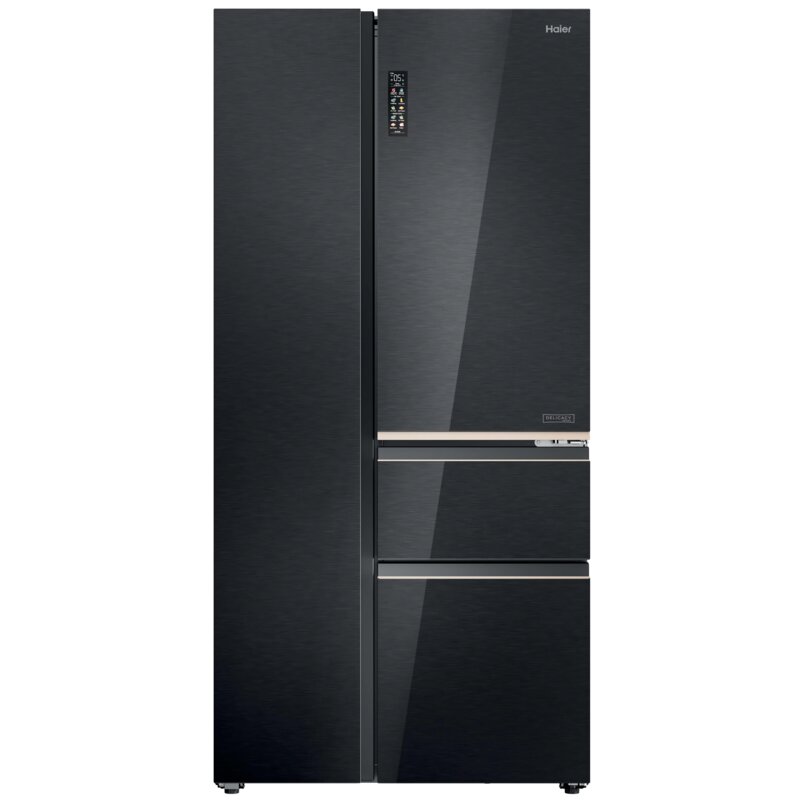 Lodówka HAIER Seria 7 HSPR79F19DNGG No frost 190cm Szkło strukturalne