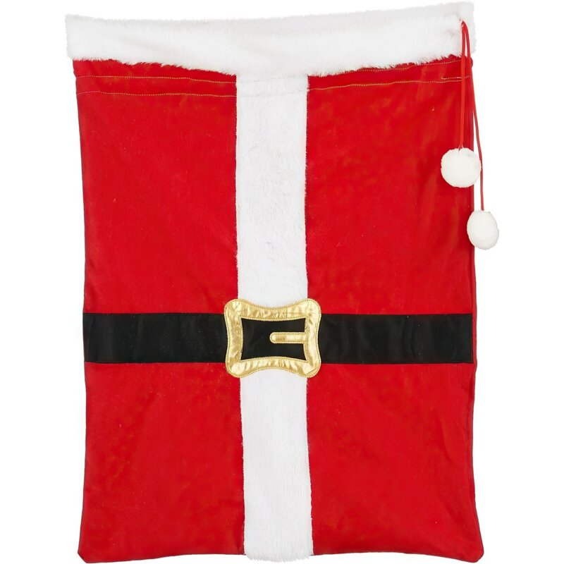 Worek prezentowy MICA Pas Mikołaja 50 x 70 cm