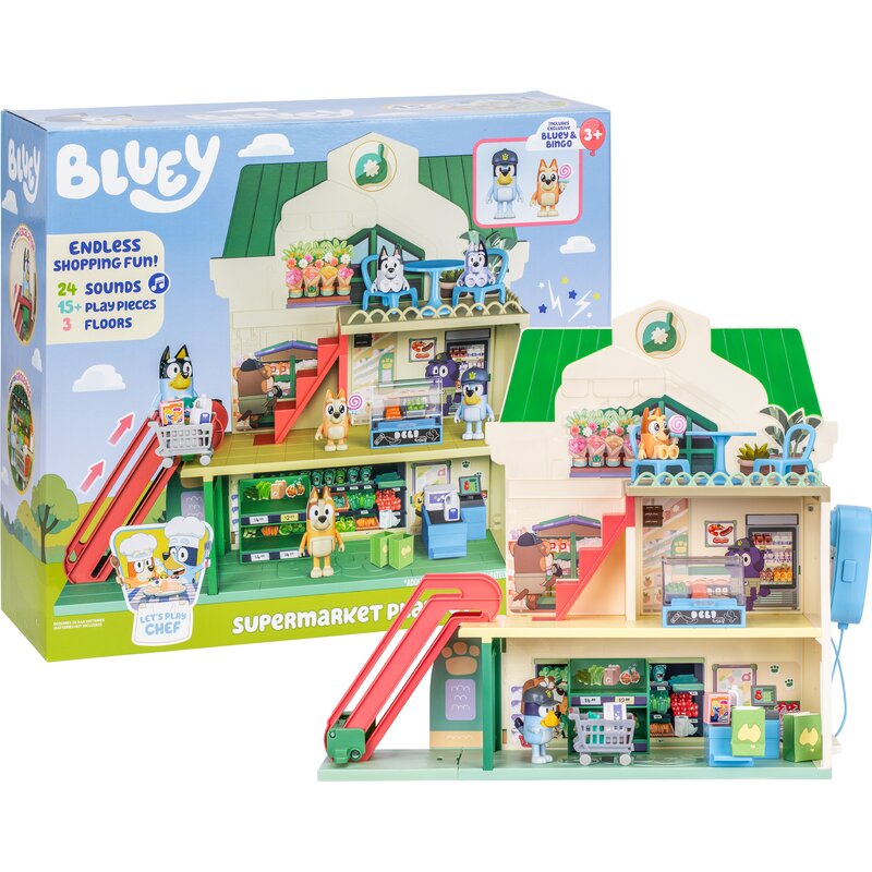Zestaw figurek BLUEY Supermarket BLU18918